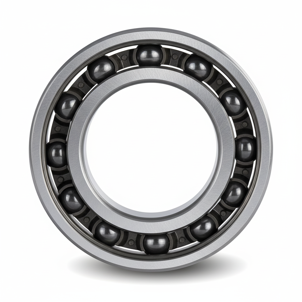 Hybrid Ceramic 3x8x4 mm Bearing - Top View
